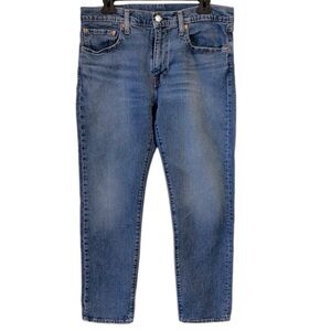 LEVI’S 502 Blue tapered Jeans with Medium Wash Men’s 33/30